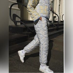 Yllw the Label Ada Quilted Pants Size L NWT